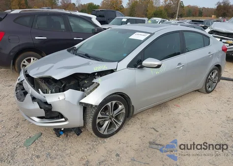 2016 Kia Forte Ex from USA, damaged, VIN KNAFZ4A87G5547501
